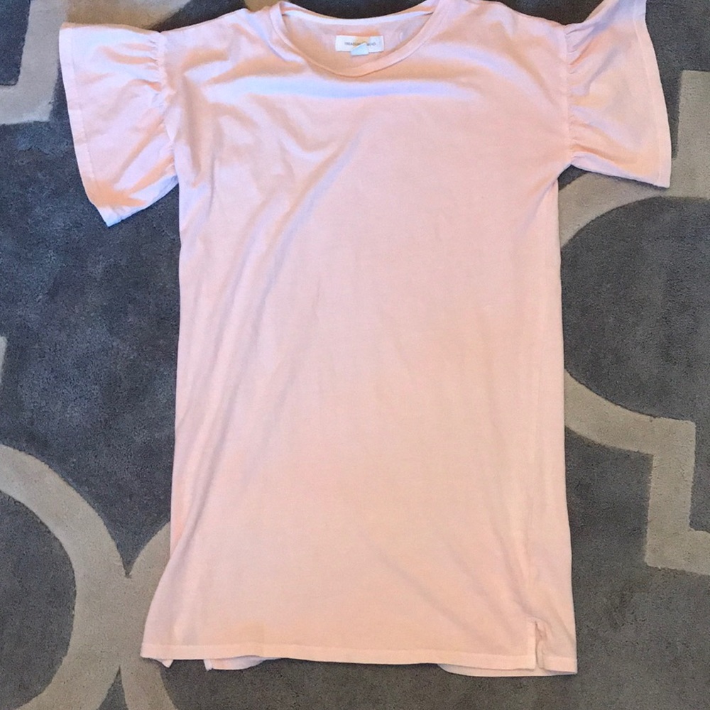 Treasure and bond pink T-shirt dress